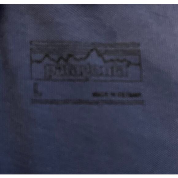 Patagonia Super Soft Blue Polo Size Large - Picture 3 of 7